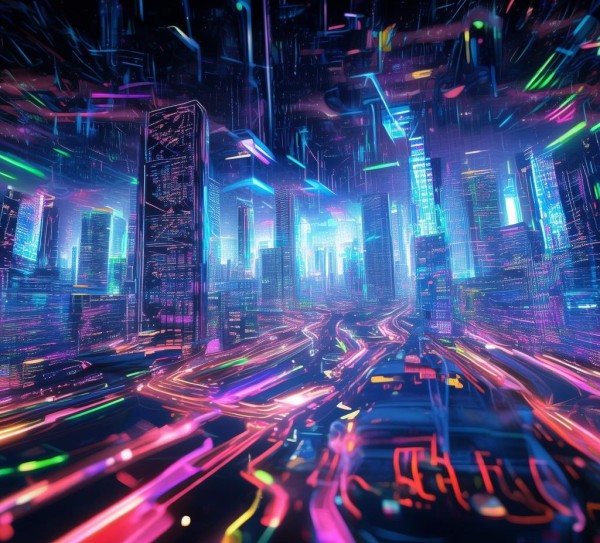 3D效果科技动态壁纸,未来墙的视觉盛宴