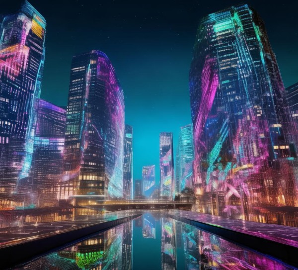 科技灯效点亮未来城市,智慧之光的未来解决方案