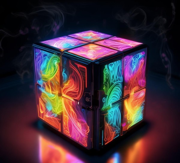 魔方科技动态艺术,视觉盛宴,科技与艺术的融合