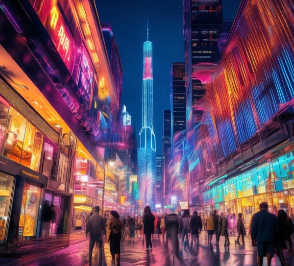 霓虹灯,现代生活美学的交互者,开启视觉的无限可能